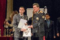 Сливенски огнеборец с награда за героизъм Сливенски огнеборец с награда за героизъм